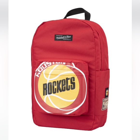NWT Mitchell & Ness NBA Houston Rockets Backpack - Picture 4 of 6